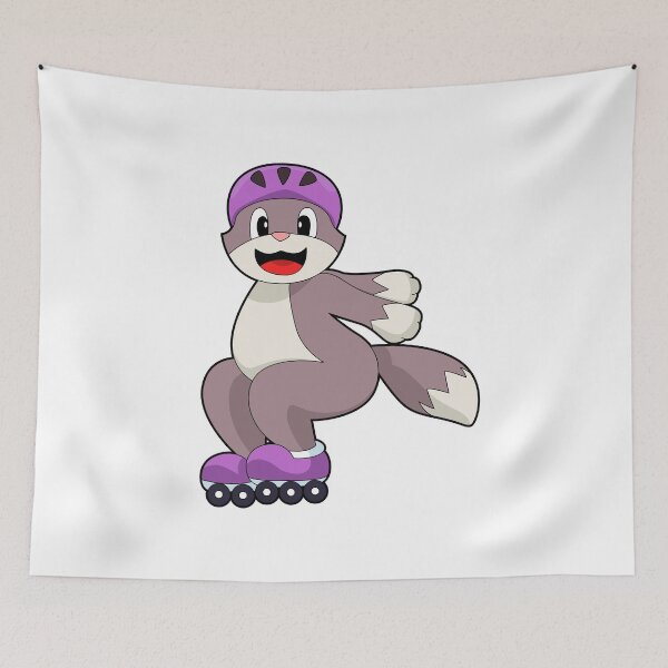 Item preview, Cat with Roller skates designed and sold by Snabdesign84.