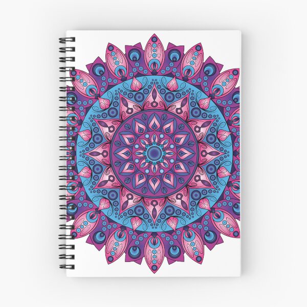 Item preview, Mandala Inspired Design in Colors #6 designed and sold by ZenDrawings.