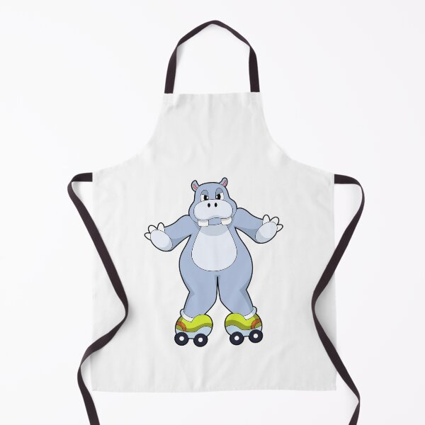 Item preview, Hippo with Roller skates designed and sold by Snabdesign84.