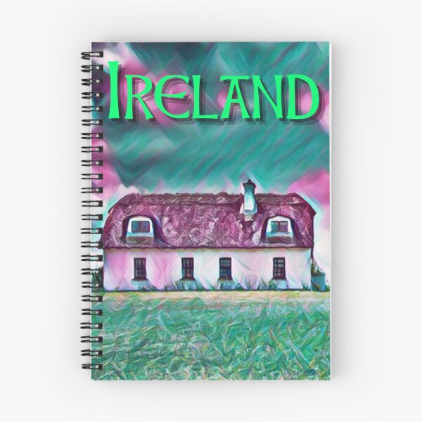 Item preview, Ireland Thatched House Painting designed and sold by IrishPOD.