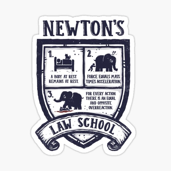 Item preview, Newton's Law School designed and sold by kg07.