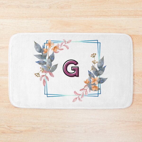 Item preview, Initial G Flowers Design, Monogram with Flowers, Initial Gifts for Her- designed and sold by bartdesigner.