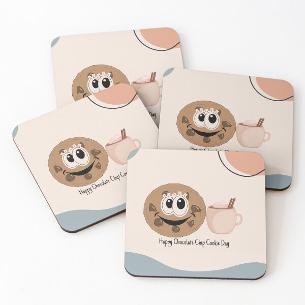 Item preview, National Chocolate Chip Cookie Day designed and sold by The Glasses Girl.