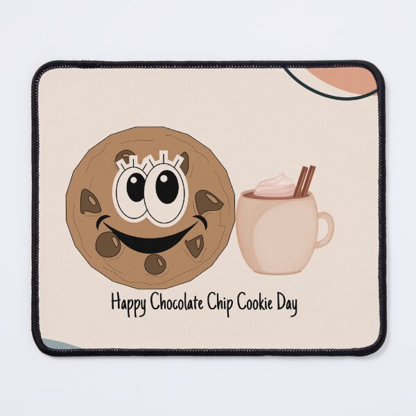 Item preview, National Chocolate Chip Cookie Day designed and sold by The Glasses Girl.