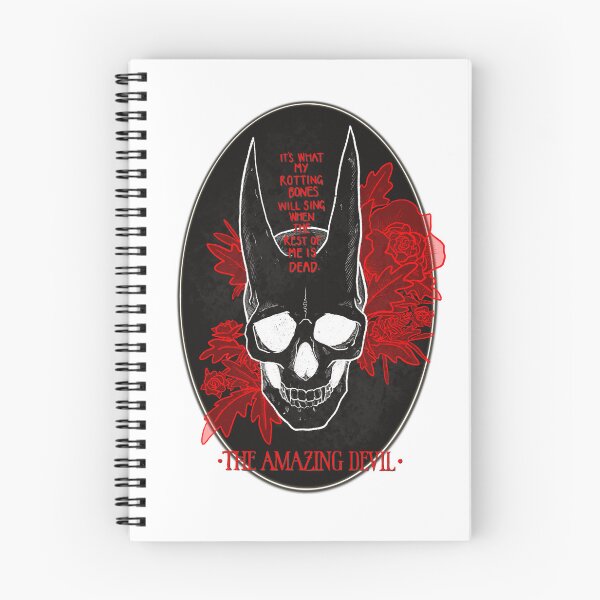 Item preview, The Amazing Devil - Fair Lyrics designed and sold by RemmieLeeArt.