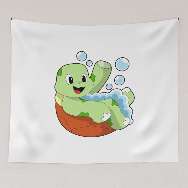 Item preview, Turtle at Bathing with Foam designed and sold by Snabdesign84.