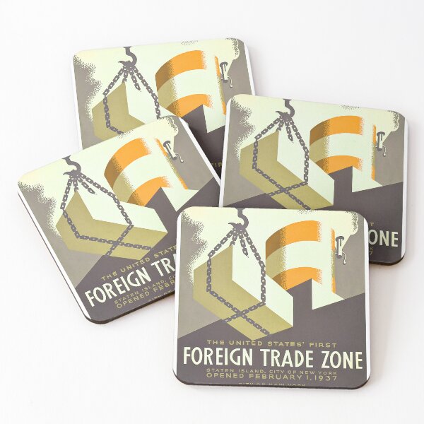 Item preview, WPA Era / Foreign Trade Zone designed and sold by ersartz.