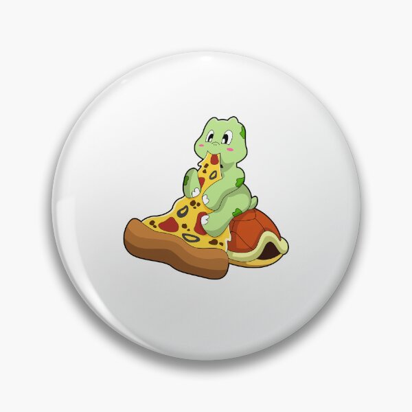 Item preview, Turtle with Pizza designed and sold by Snabdesign84.
