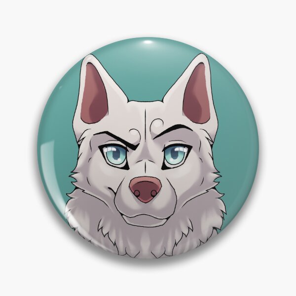 Item preview, Confident / Cocky Expression White Husky designed and sold by Bamsdrawz.