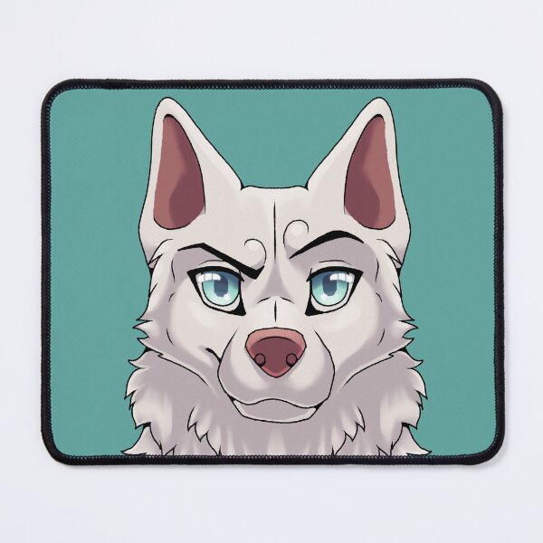 Item preview, Confident / Cocky Expression White Husky designed and sold by Bamsdrawz.