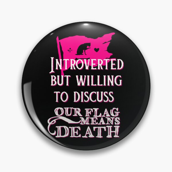 Item preview, Introverted But Willing To Discuss OFMD designed and sold by Our Flag Means Merch.
