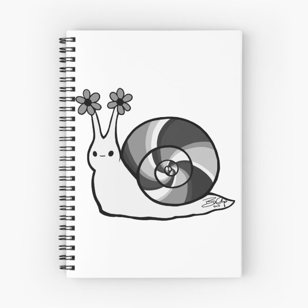 Item preview, Monochro Snail designed and sold by biimyselfandi.
