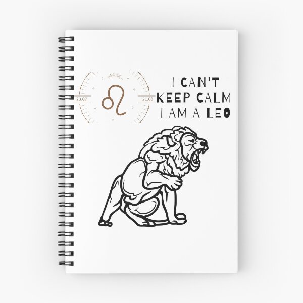 Item preview, Leo Keep Calm Astrology Funny Zodiac Art  designed and sold by LMVA.