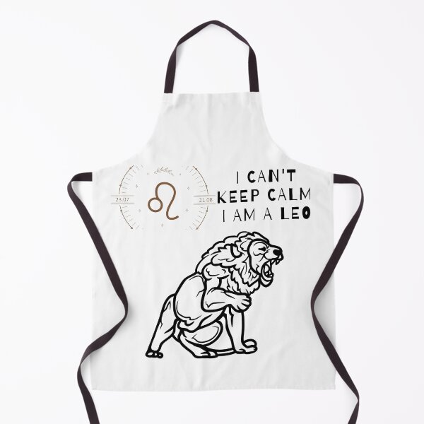 Item preview, Leo Keep Calm Astrology Funny Zodiac Art designed and sold by LMVA.