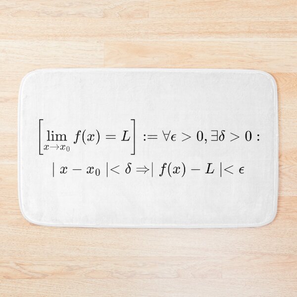 Item preview, Epsilon Delta Definition designed and sold by Math Merch Design.