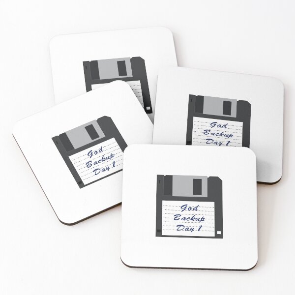Item preview, God backup disk day 1 Design designed and sold by Blondiabshop.