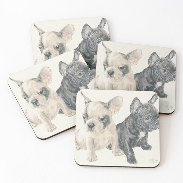 Item preview, French Bulldog Puppies designed and sold by BarbBarcikKeith.