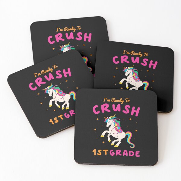 Item preview, I'm Ready To Crush 1st Grade designed and sold by ChicGraphix.