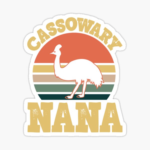 Item preview, Cassowary Nana Cassowary Family designed and sold by eternallygifted.