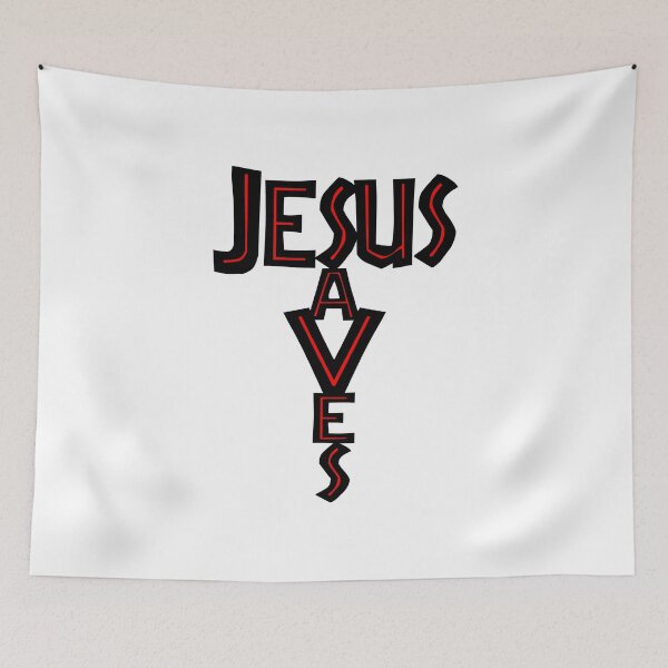 Item preview, Jesus Saves Design designed and sold by Blondiabshop.