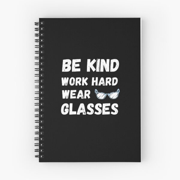 Item preview, Be kind work hard wear glasses-specs designed and sold by PacePoint.