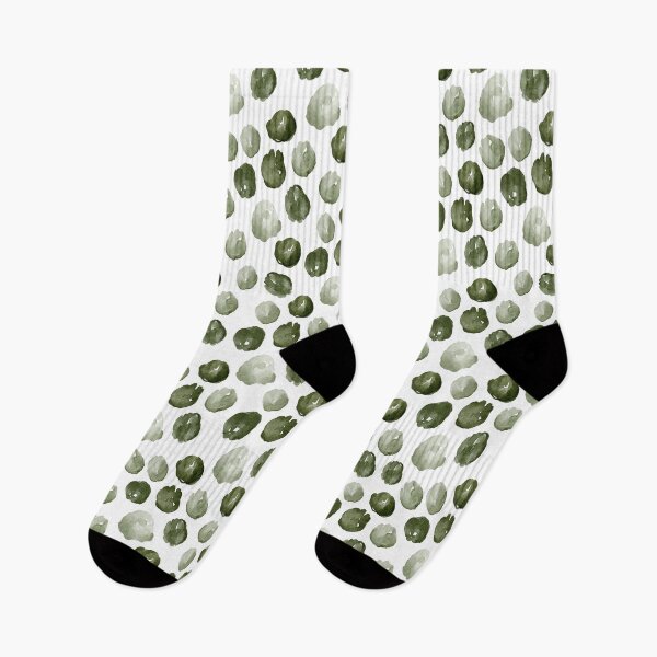 Item preview, Green Dots Cottagecore Aesthetic designed and sold by MameDesign.