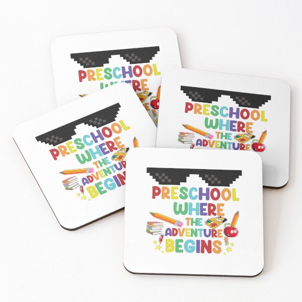 Item preview, "Preschool where the adventure begins" Preschool  designed and sold by Bandit-boy.