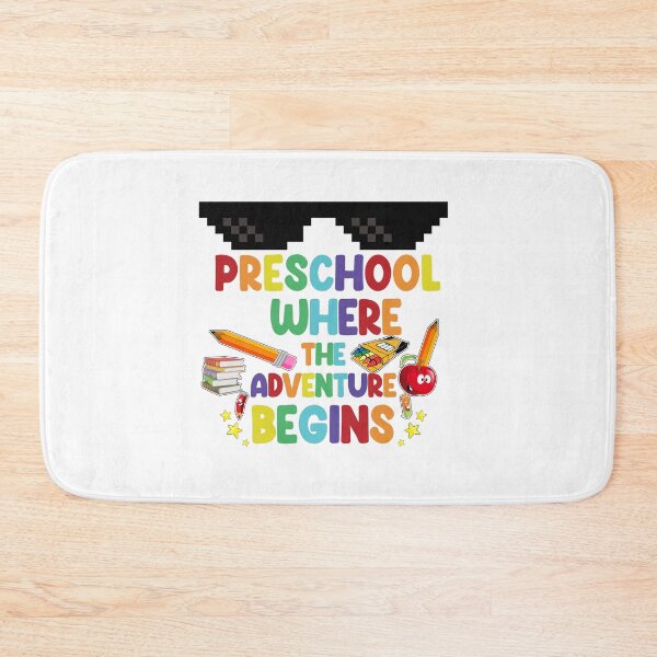 Item preview, "Preschool where the adventure begins" Preschool  designed and sold by Bandit-boy.