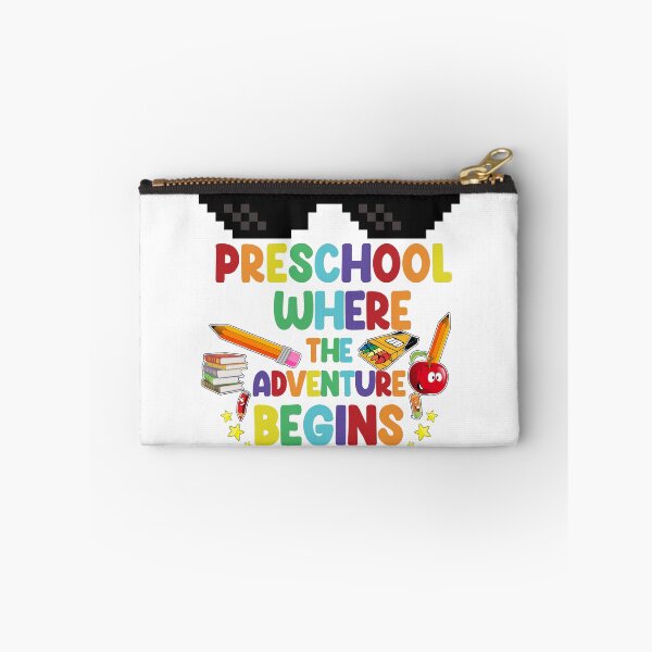 Item preview, "Preschool where the adventure begins" Preschool  designed and sold by Bandit-boy.