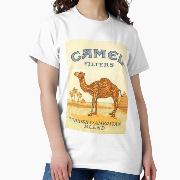Vista previa del artículo con la obra «Cigarrillos de camello                       », diseñado y vendido por ShirtsSchmirts.