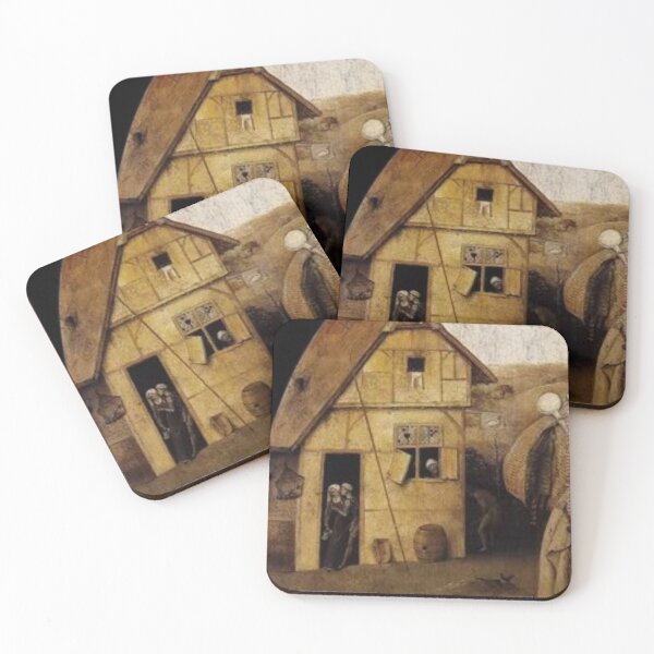 Item preview, The house of fame original paint of hieronymus bosch  designed and sold by Golido.