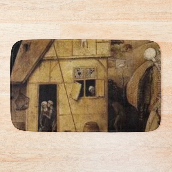 Item preview, The house of fame original paint of hieronymus bosch  designed and sold by Golido.