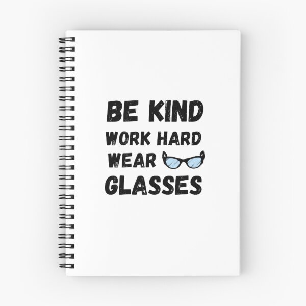 Item preview,  Be kind work hard wear glasses-specs designed and sold by PacePoint.