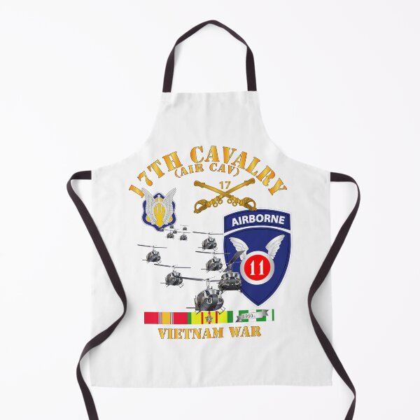 Item preview, Army - 17th Cavalry (Air CAv) - 11th Airborne Division w SVC designed and sold by Military Insignia Products.