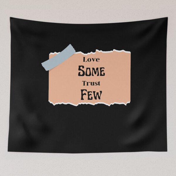 Item preview,  Love Some Trust Few - Funny and cute T-Shirts Quotes designed and sold by Designspot2020.