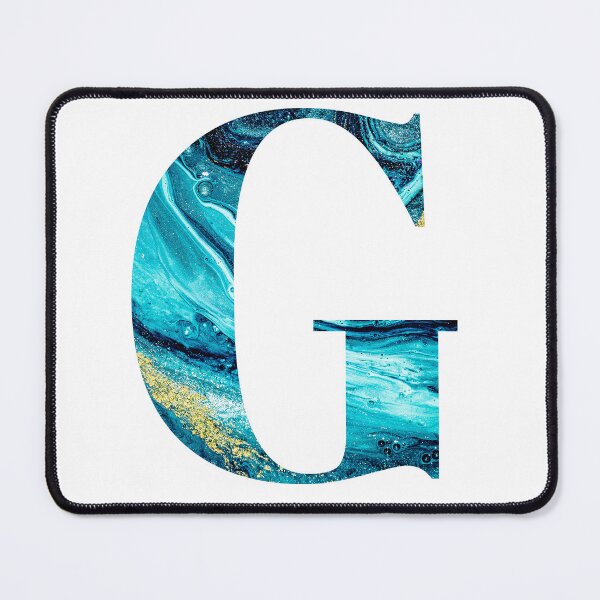 Item preview, The Letter G Marble Font designed and sold by smiledeer78.