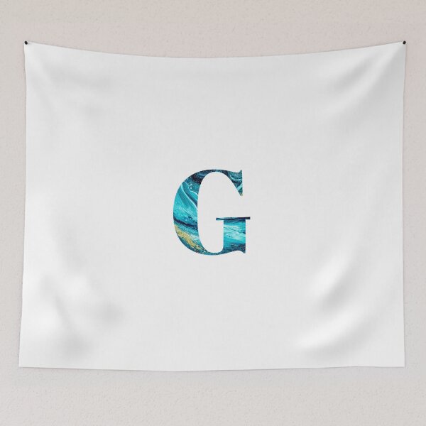 Item preview, The Letter G Marble Font designed and sold by smiledeer78.