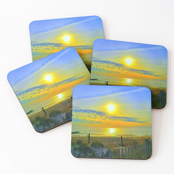 Item preview, Beach Sunset, Atlantic Beach, Beach, Twilight at Beach, Rehoboth Beach, Ocean City Beach, Sand Dunes designed and sold by Nostrathomas66.