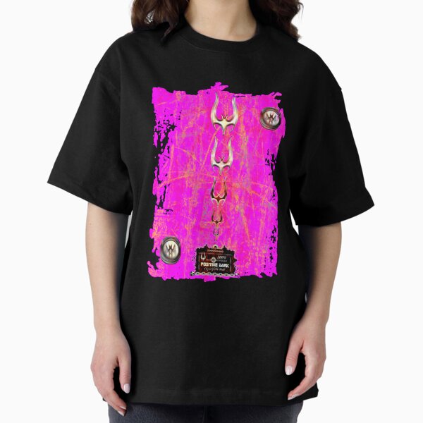 vintage)003_i+3FUCSIA-art-eddyscap Camiseta oversize