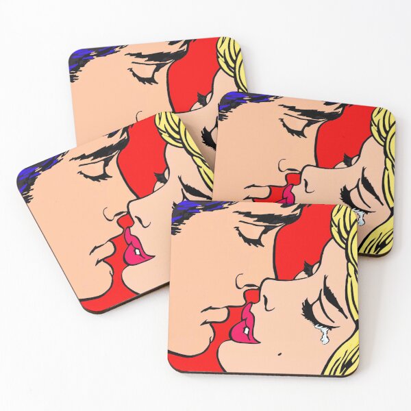 Item preview, The Kiss of Pop art designed and sold by Mabbatt-art.