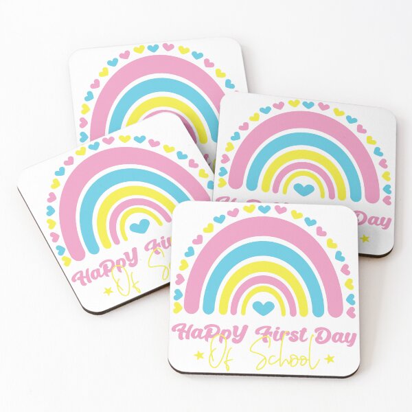 Item preview, Happy first day of School Rainbow, Back to School, First day in School designed and sold by BlueDiamond-19.
