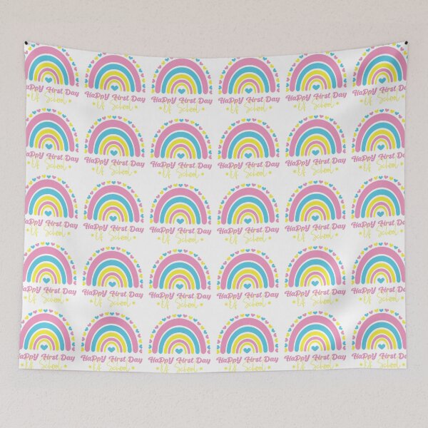 Item preview, Happy first day of School Rainbow, Back to School, First day in School designed and sold by BlueDiamond-19.