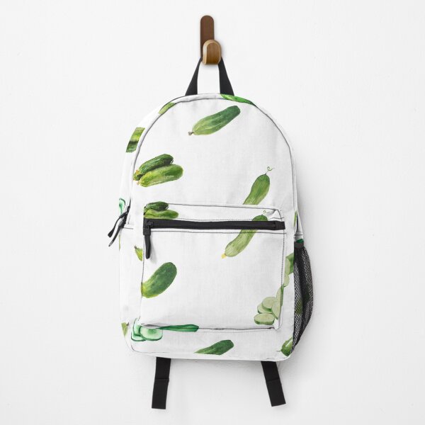 Item preview, Watercolor Green Cucumbers and Cucumber Slices designed and sold by silviaol.