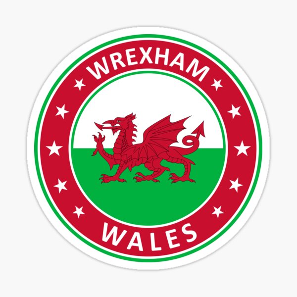 Wrexham, Wales Sticker