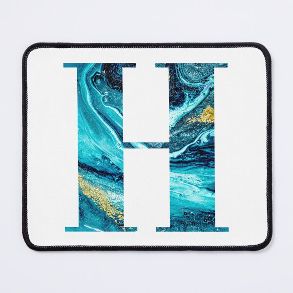 Item preview, The Letter H Marble Font designed and sold by smiledeer78.