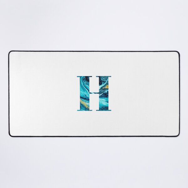 Item preview, The Letter H Marble Font designed and sold by smiledeer78.