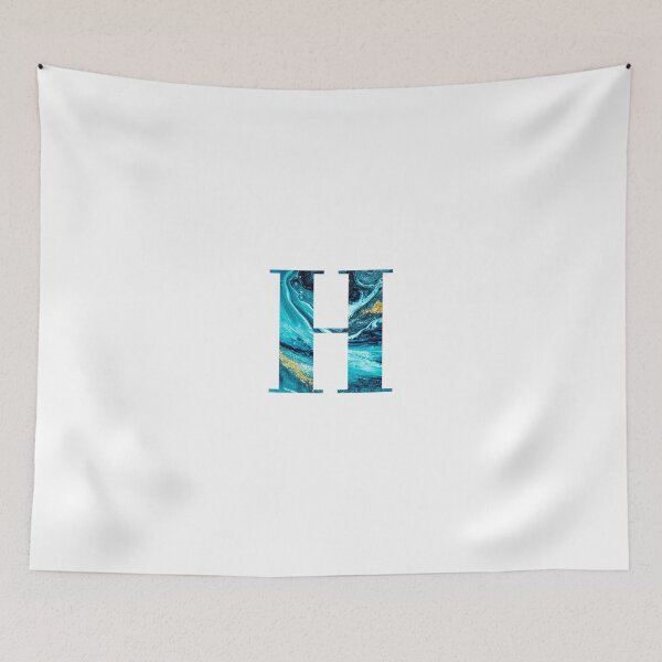 Item preview, The Letter H Marble Font designed and sold by smiledeer78.
