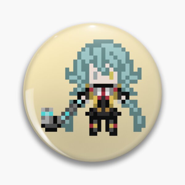 Item preview, AI The Somnium Files Nirvana Initiative Pixel Mizuki Sticker designed and sold by MissJunePixels.
