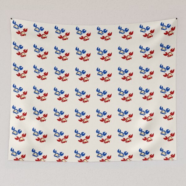 Item preview, Team Fortress 2 TF2 Blue and Red SpyCrabs designed and sold by ChimeraCastle.