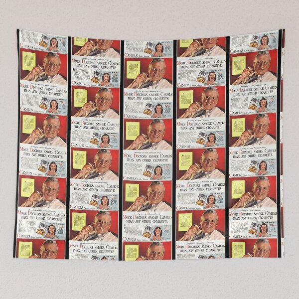 Item preview, Camel Cigarette Ad _quot_Doctors Smoke Camels_quot_   designed and sold by ShirtsSchmirts.